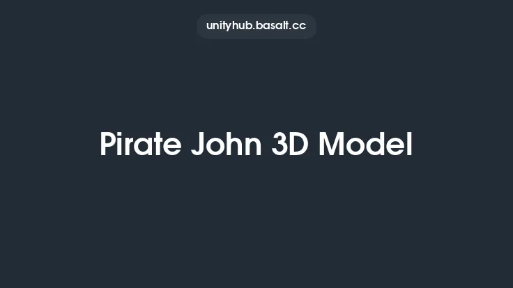 Pirate John 3D Model Thumbnail