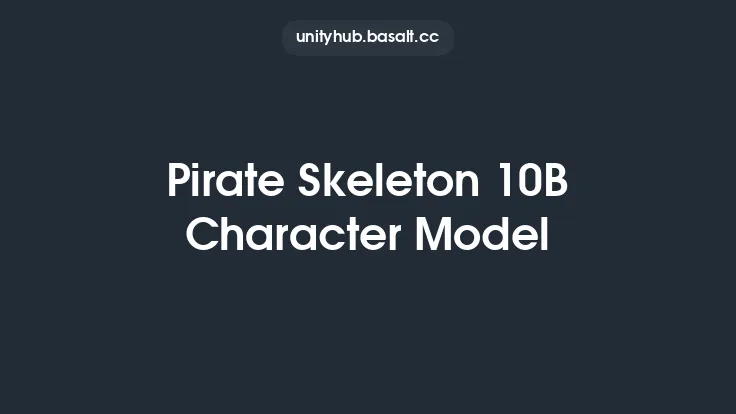 Pirate Skeleton 10B Character Model Thumbnail