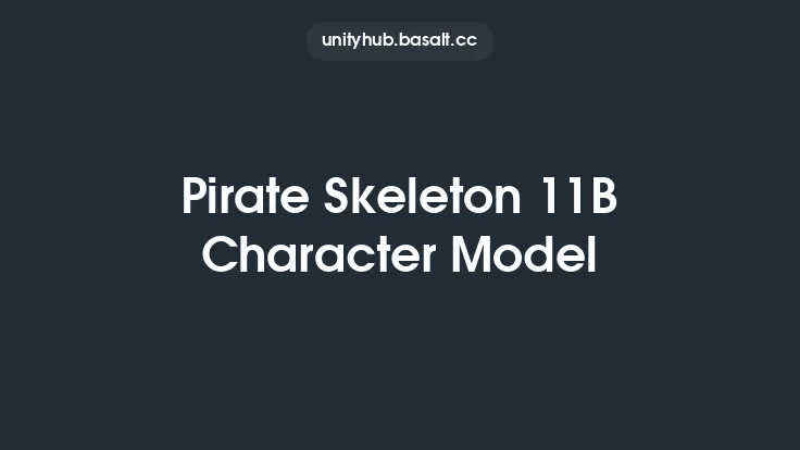 Pirate Skeleton 11B Character Model Thumbnail