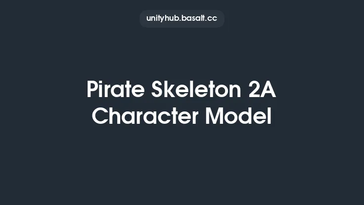 Pirate Skeleton 2A Character Model Thumbnail