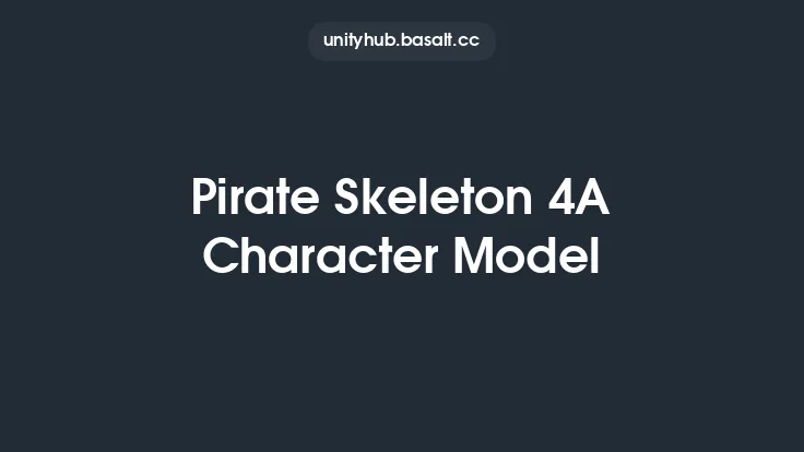 Pirate Skeleton 4A Character Model Thumbnail