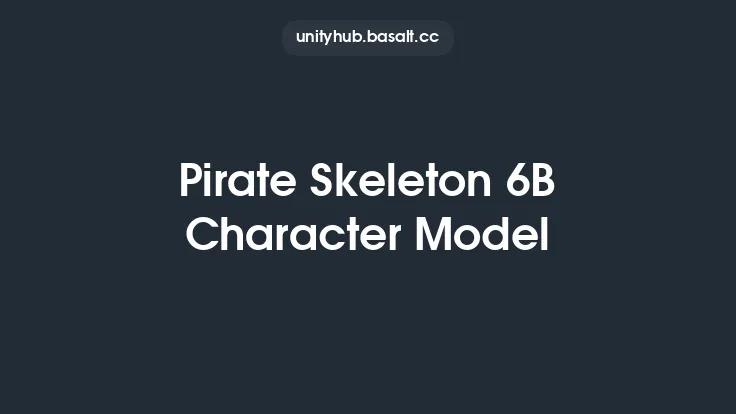 Pirate Skeleton 6B Character Model Thumbnail