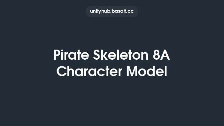 Pirate Skeleton 8A Character Model Thumbnail