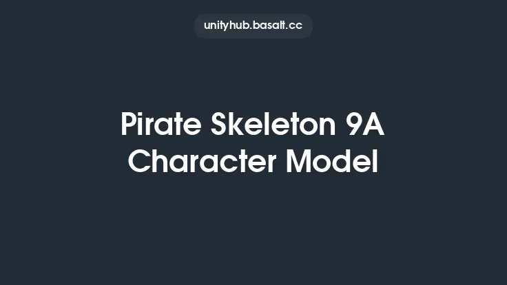 Pirate Skeleton 9A Character Model Thumbnail