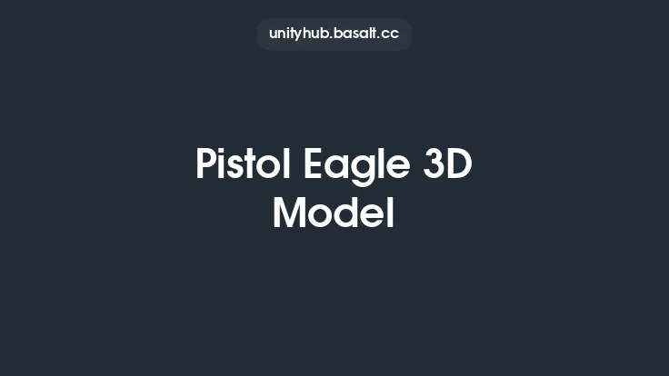 Pistol Eagle 3D Model Thumbnail