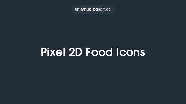Pixel 2D Food Icons Thumbnail