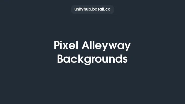 Pixel Alleyway Backgrounds Thumbnail