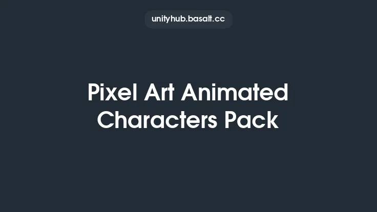 Pixel Art Animated Characters Pack Thumbnail