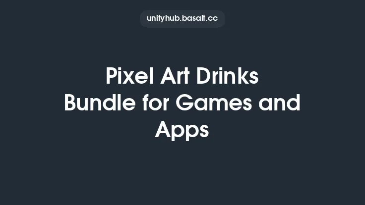 Pixel Art Drinks Bundle for Games and Apps Thumbnail