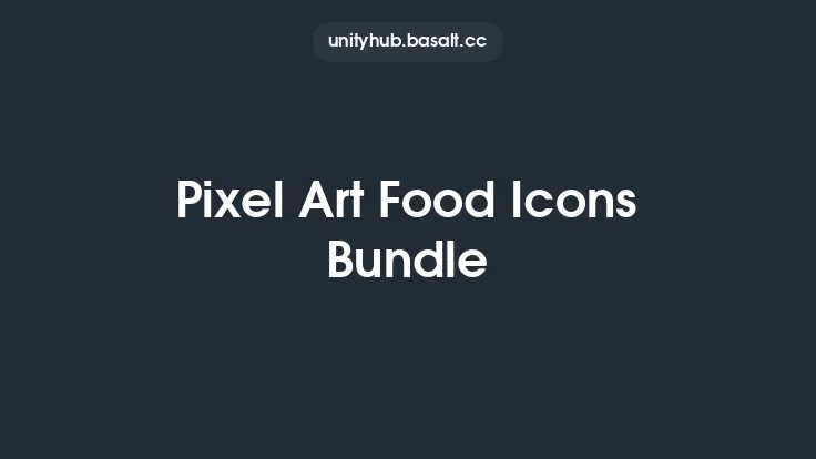 Pixel Art Food Icons Bundle Thumbnail