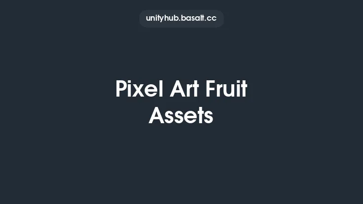 Pixel Art Fruit Assets Thumbnail