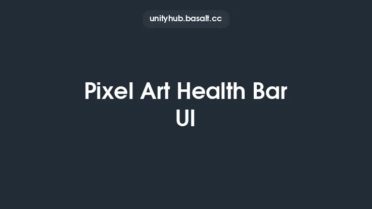 Pixel Art Health Bar UI Thumbnail