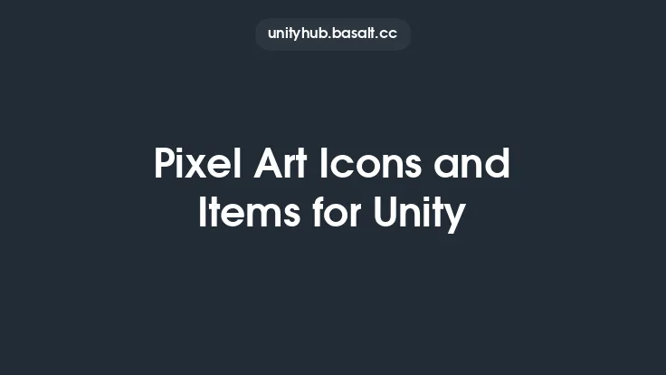 Pixel Art Icons and Items for Unity Thumbnail
