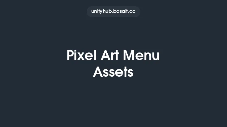 Pixel Art Menu Assets Thumbnail
