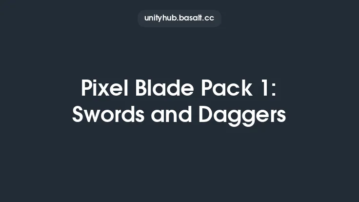 Pixel Blade Pack 1: Swords and Daggers Thumbnail
