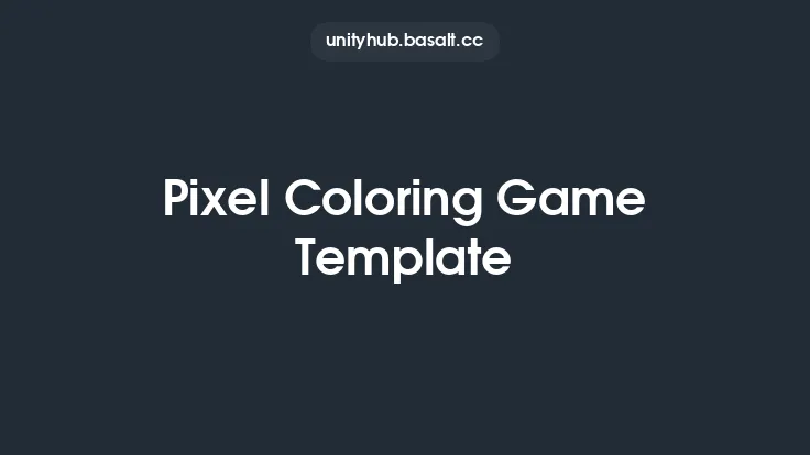 Pixel Coloring Game Template Thumbnail