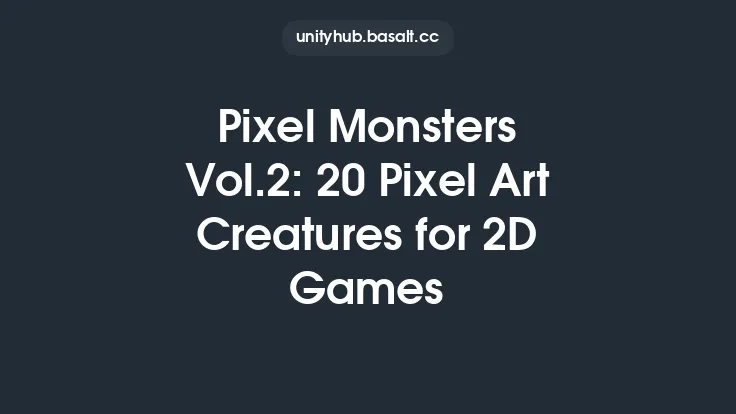 Pixel Monsters Vol.2: 20 Pixel Art Creatures for 2D Games Thumbnail