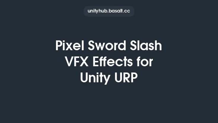 Pixel Sword Slash VFX Effects for Unity URP Thumbnail