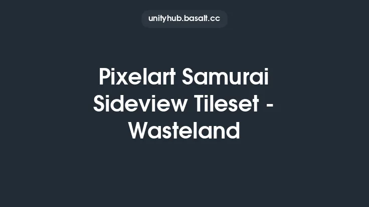 Pixelart Samurai Sideview Tileset - Wasteland Thumbnail