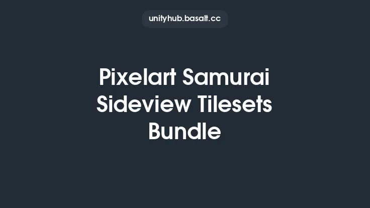 Pixelart Samurai Sideview Tilesets Bundle Thumbnail