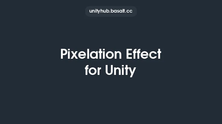Pixelation Effect for Unity Thumbnail