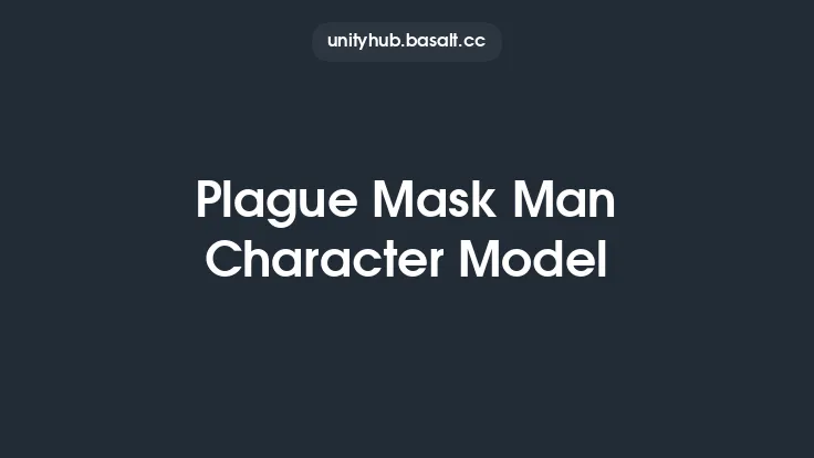 Plague Mask Man Character Model Thumbnail