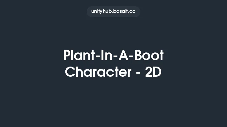 Plant-In-A-Boot Character - 2D Thumbnail