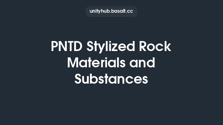PNTD Stylized Rock Materials and Substances Thumbnail