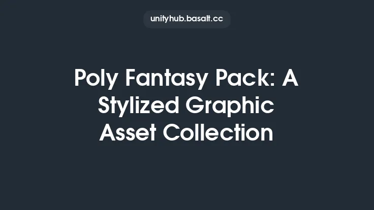 Poly Fantasy Pack: A Stylized Graphic Asset Collection Thumbnail