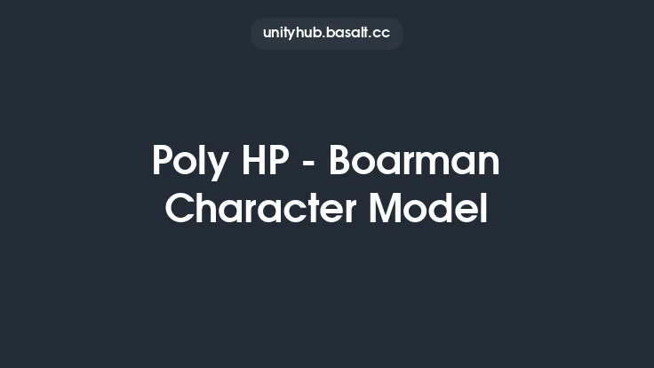 Poly HP - Boarman Character Model Thumbnail