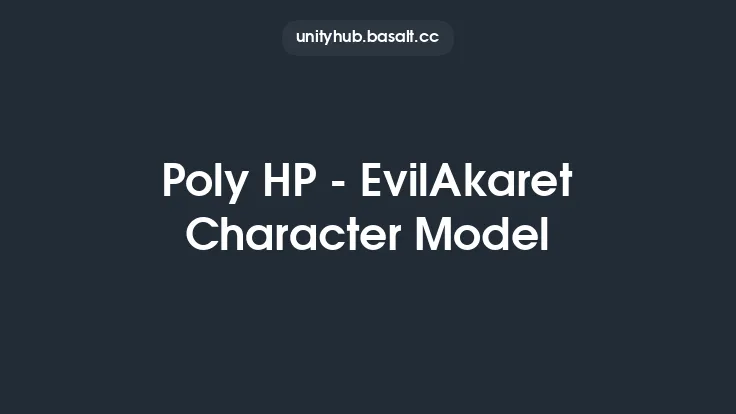 Poly HP - EvilAkaret Character Model Thumbnail