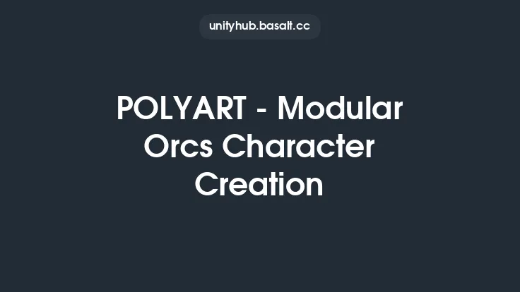 POLYART - Modular Orcs Character Creation Thumbnail