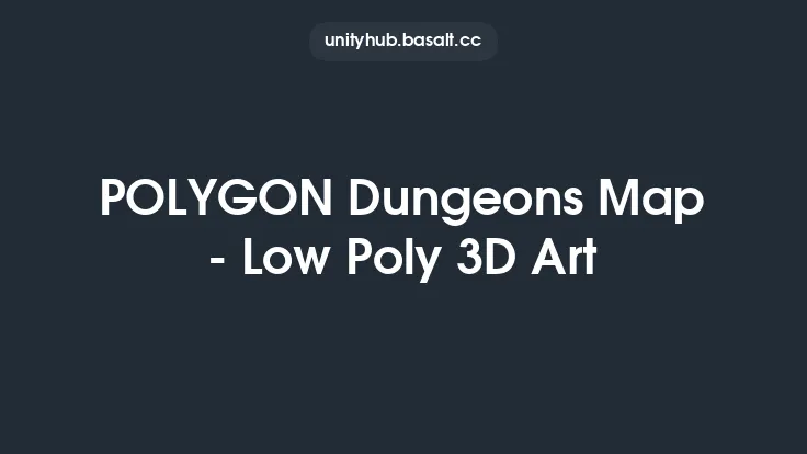 POLYGON Dungeons Map - Low Poly 3D Art Thumbnail