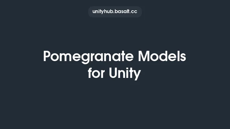 Pomegranate Models for Unity Thumbnail