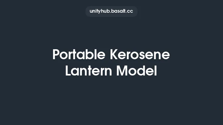 Portable Kerosene Lantern Model Thumbnail