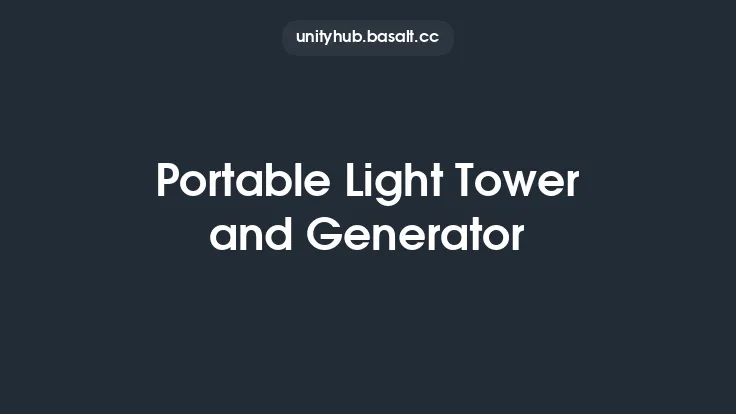 Portable Light Tower and Generator Thumbnail