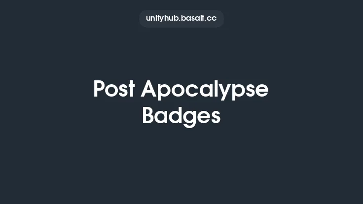 Post Apocalypse Badges Thumbnail