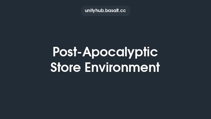 Post-Apocalyptic Store Environment Thumbnail