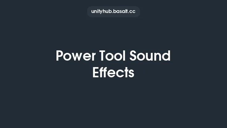 Power Tool Sound Effects Thumbnail