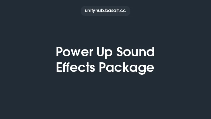 Power Up Sound Effects Package Thumbnail