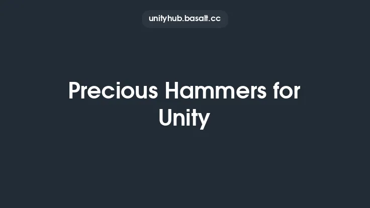 Precious Hammers for Unity Thumbnail