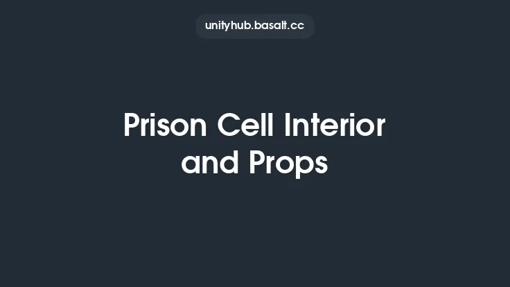 Prison Cell Interior and Props Thumbnail