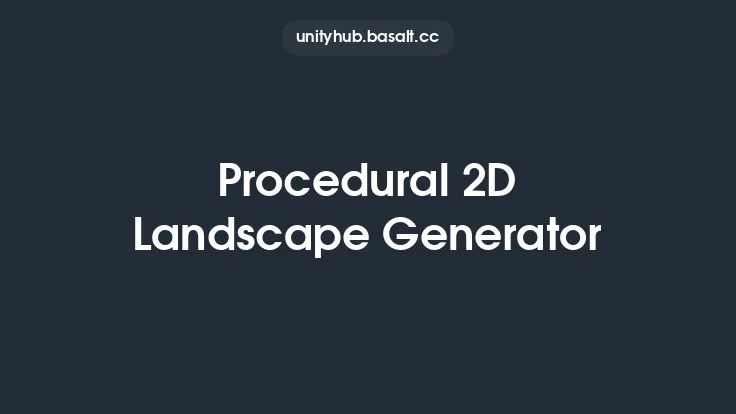 Procedural 2D Landscape Generator Thumbnail