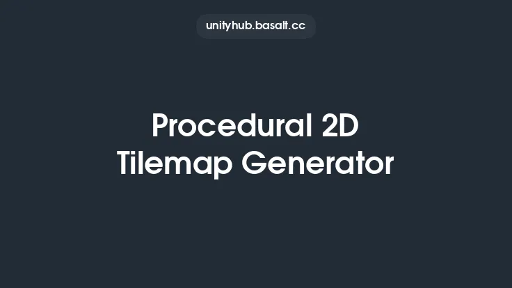 Procedural 2D Tilemap Generator Thumbnail