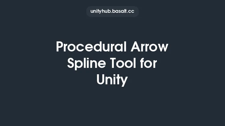 Procedural Arrow Spline Tool for Unity Thumbnail