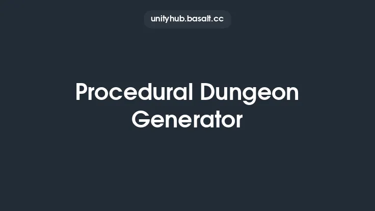Procedural Dungeon Generator Thumbnail