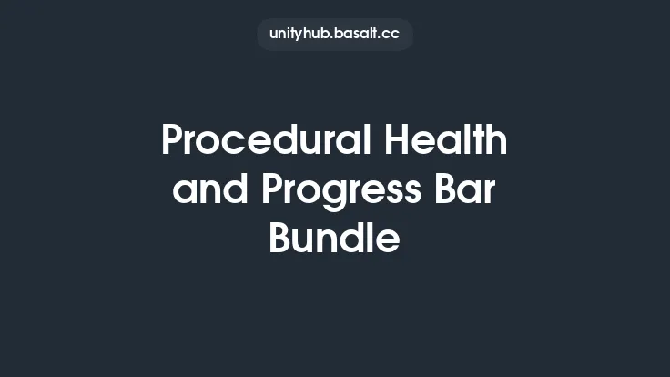 Procedural Health and Progress Bar Bundle Thumbnail