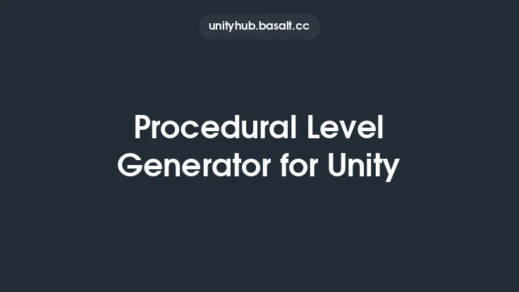 Procedural Level Generator for Unity Thumbnail