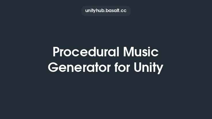 Procedural Music Generator for Unity Thumbnail