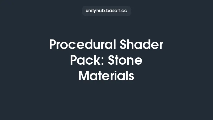 Procedural Shader Pack: Stone Materials Thumbnail